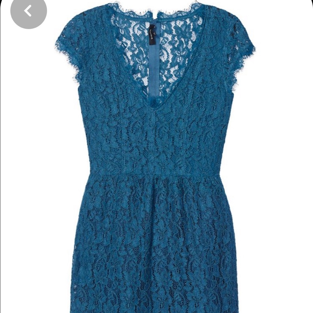 NWT Babaton Tobias Dress Teal 0